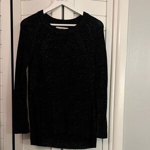 LOFT Dark Navy Sparkly Knit Sweater